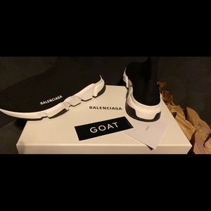 Balenciaga speed trainer sz 8 purchased fm goat